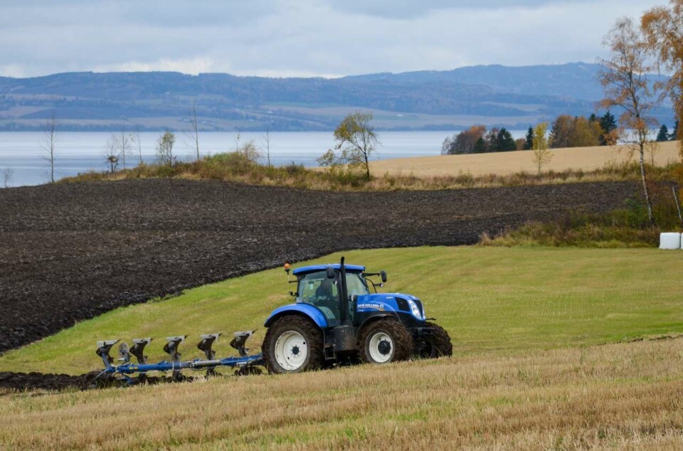 Kun 3,7 prosent av Norges landareal brukes for tiden til jordbruk.