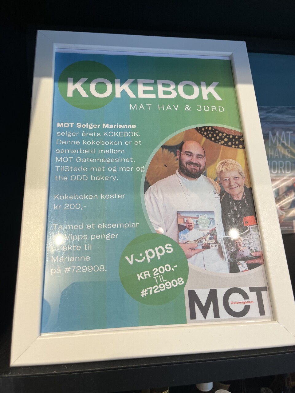 Samvittighet: Tilstede Mat og Mer gir tilbake til samfunnet der de kan.