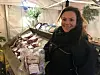 Markedsleder Astrid Bye i Bondens marked Trøndelag er stolt over det mangfoldige mat utvalget som julemarkedet kan tilby, og av det økologiske storfekjøttet fra egen gård.