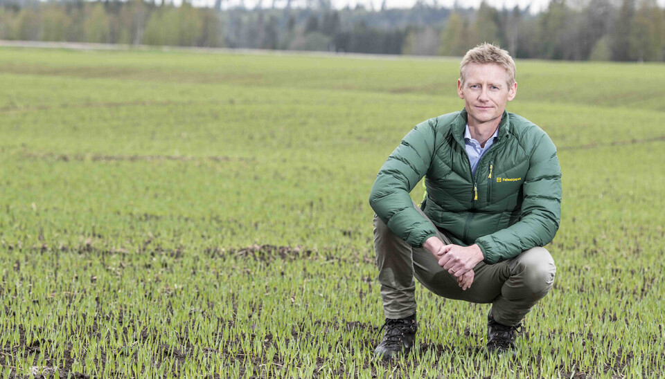 Konsernsjef Svenn Ivar Fure i Felleskjøpet Agri.