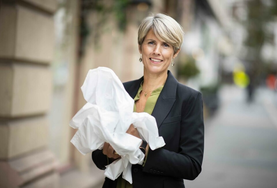 Cecilie Lind, daglig leder av Handelens Miljøfond, er overbevist om at Norge kommer til å nå kravene i EUs plastposedirektiv om 40 poser per innbygger per år innen utgangen av 2025. Cecilie Lind, daglig leder i Handelens Miljøfond.